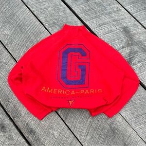 Vintage 80s Guess Turtleneck Sweatshirt